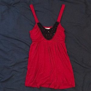 Candie’s Tank Swing Top